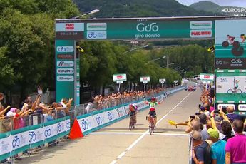 Longo Borghini zegeviert in vierde etappe Giro Donne, Van Vleuten doet wel prima zaak in klassement