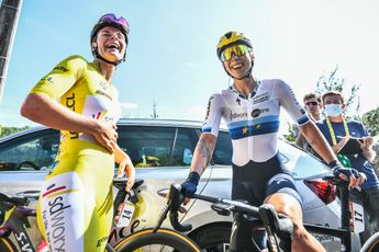 Kraak wint net als Wiebes en Kopecky een etappe in UAE Tour: 'Maar ik ben het niet gewend om te winnen'