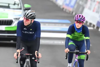 Pogacar mag (in tegenstelling tot Roglic) naar de Spelen, maar vriendin Urska niet: 'Geen woorden voor'
