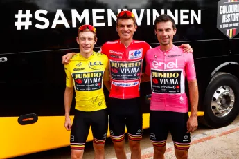 Tom Dumoulin over machtsvertoning Jumbo-Visma in Vuelta: 'Lijkt me sterk dat deze dominantie nog lang duurt'