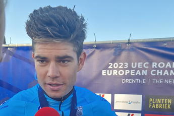 Van Aert was 'completely exhausted' after recovery efforts by De Lie and points out two mistakes during EC: "But that’s in hindsight..."
