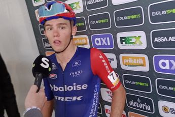 Snot-cold Thibau Nys entertained, fell twice, and enjoyed in Overijse: "I even enjoyed myself a bit too much"