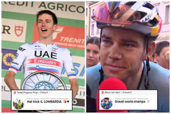 Spotted on Strava: During the Slovenians' weekend, Van Aert may have delivered the most impressive performance