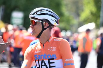 Del Toro retains Tour Down Under leader's jersey, but just barely: "Hope for good legs this weekend"