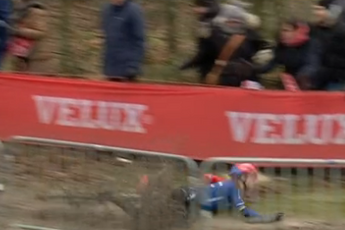 🎥 Drama for Brand in Zonhoven: Great fear of broken nose after hard fall while leading the race