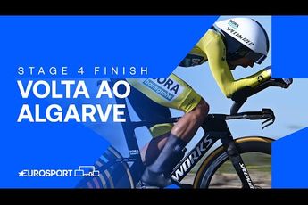 🎥 Samenvatting etappe 4 Ronde van de Algarve 2024: Evenepoel ongelofelijk dominant in de tijdrit