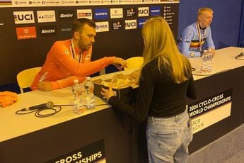 Chicken sandwich, beer, wine or champagne? Joris Nieuwenhuis up for all of it following silver World Championship medal!