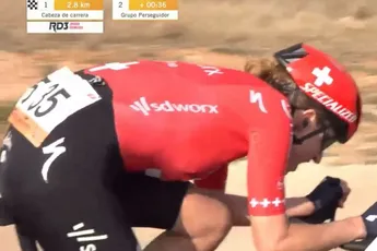 (Zwitsers) kruis op de rug, maar toch flikt Reusser het weer; Vos andermaal tweede in Valencia