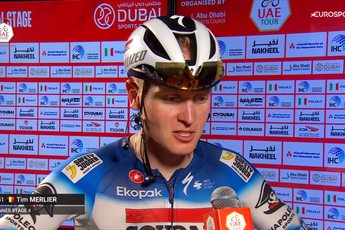 Merlier, absolute king of sprinters in UAE Tour: "I went too early, but could even push again"
