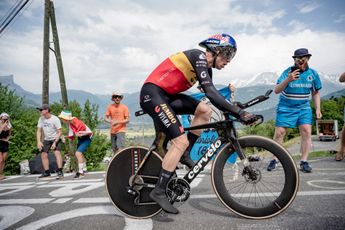 Van Aert remains calm after disappointing first kilometers on time trial bike in 2024: "That's a stupid excuse"
