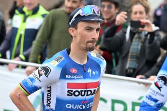 Alaphilippe rode over Poggio with the best, but flat tire in final kilometer thwarted his plans