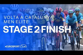 🎥 Summary Stage 2 Tour of Catalonia 2024: Ice cold day to 2,000 meters altitude