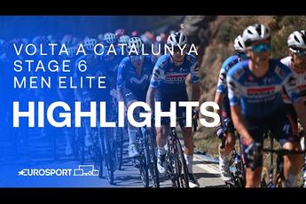 🎥 Summary stage 6 Tour of Catalonia: Visma | Lease a Bike self-sabotages, Pogacar crushes competition again