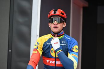Pedersen has sufficiently recovered from his fall and announces his participation in the Tour of Flanders in a special way: "It's a pain in the ass!"