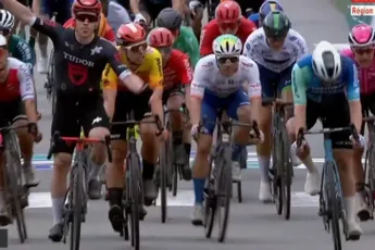 Nét niet voor Van den Berg in Frankrijk: Dainese toont goede benen dan toch richting Giro en wint sprint