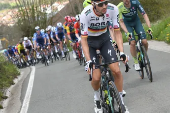 Ploegleider BORA-hansgrohe reageert verbaasd op aantijgingen Buchmann: 'Hadden hem in Giro geen co-kopmanschap beloofd'