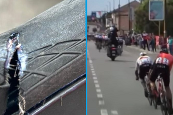 🎥 Thymen Arensman heeft engeltje op zijn schouder na dubbel schrikmoment in volle Giro-finale