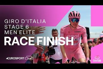 🎥 Samenvatting etappe 6 Giro d'Italia 2024: Sanchez verrassende winnaar in Strade Bianche-achtige rit