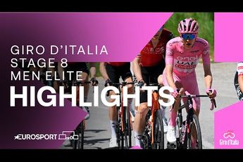 🎥 Samenvatting etappe 8 Giro d'Italia 2024: Pogacar wacht lang, maar degradeert concurrentie in sprint