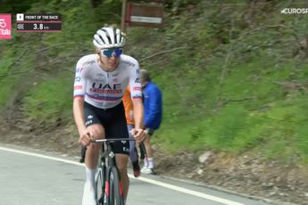 Pantani, Dumoulin, and... Pogacar! Slovenian dominates after crash on Oropa and can thank INEOS for the effort