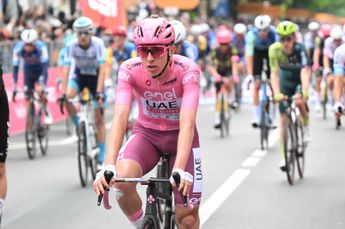 UCI threatened Pogacar and UAE with disqualification over pink-purple RCS suit, so Pogi switched to black in Giro