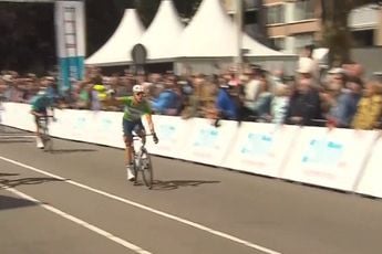 Na waaiergeweld spurt Van Uden overtuigend naar tweede ritzege in ZLM Tour