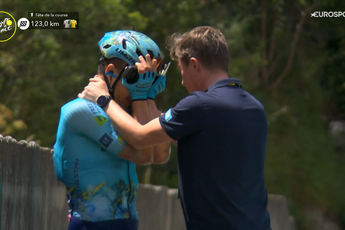 The Tour de France is brutal: Lutsenko in tears after quitting, Gaviria and Bennett also give up