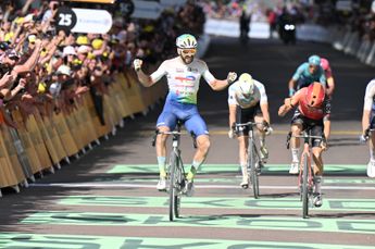 Visma | Lease a Bike houdt aanvallende Pogacar binnen schot, Turgis wint prachtige gravelrit in Tour de France