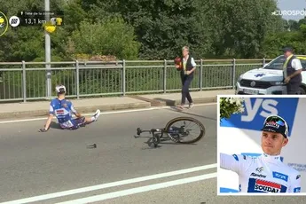 Evenepoel mist gele trui, maar ziet vooral belangrijke knecht wegvallen richting 'eerste klimtest'