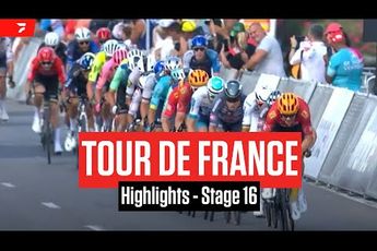 🎥 Samenvatting etappe 16 Tour de France: niemand tipt aan Alpecin-Deceuninck in Nimes