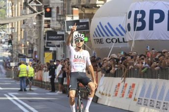 Lange onderneming De Gendt en Cavagna gestokt, UAE-toptalent Christen de beste in Prueba Villafranca