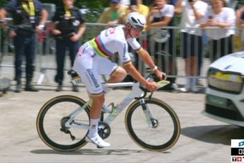 LIVE etappe 9 Tour de France 2024 | Van der Poel met witte broek, Van Aert voelt zich niet top en offert zich op