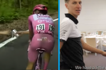 🎥 Mooie beelden: Pogacar is 12-jarige Mattia na Giro d'Italia nog niet vergeten