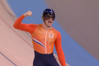 🎥 Steep door 'Harries kwartet': Lavreysen verrassend uitgeschakeld in halve finale Keirin