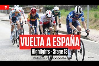 🎥 Samenvatting etappe 13 Vuelta a España 2024: Muurtjesklimmen op zijn best