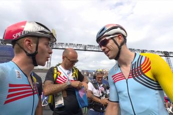 Can Wout Van Aert still get it in time for the World Championships after brutal crash? Evenepoel offers words of encouragement