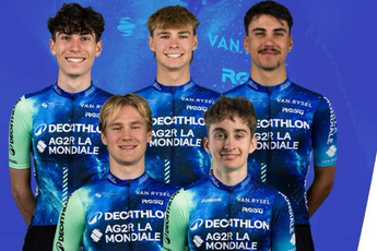 17-jarig (!) toptalent maakt, samen met 4 andere veelbelovende renners, WorldTour-overstap bij Decathlon