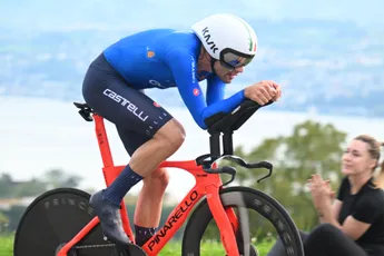 'Meer kan ik niet doen': moedeloze Ganna zat er verslagen bij na nieuwe dreun van Remco Evenepoel