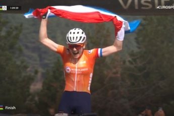 Hatherly outclasses defending champion Tom Pidcock in men's race, Pieterse and Terpstra dominate in women's race