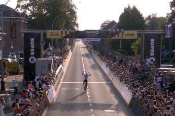 Filippo Baroncini succeeds Van der Poel with a brilliant solo in Super 8 Classic