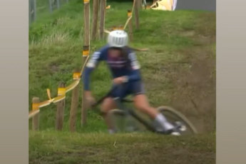 🎥 Hard, wise lesson for 18-year-old British cyclo-cross rider: stunt ends with DNF in Ruddervoorde