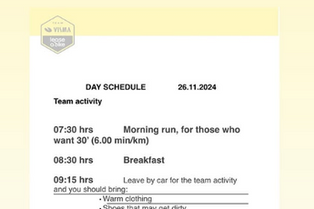 Ondertussen in het peloton | Altijd willen weten hoe teamdag Visma | Lease a Bike eruit ziet?