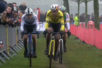 'Die mensen die zeggen dat de cross dood is...'; Nys genoot van sfeer met Van Aert en Van der Poel in Loenhout