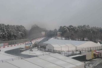 📸Wordt het een potje sneeuwploegen op het Belgisch kampioenschap? Heusden-Zolder momenteel bedekt met sneeuw