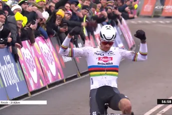 Topfavoriet, maar plots heeft Van der Poel er met Van Aert een geduchte concurrent bij: 'Schrik er een beetje van'