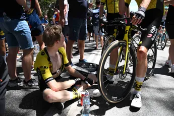 Plapp doet wat hij straks ook in Giro-klassement wil doen, Visma | Lease a Bike blij met sterke Gloag