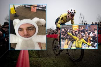 De dag van Wout, maar toch vooral ook Georges van Aert: 'Persoonlijk vind ik het creepy, haha'