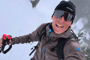 Gesink: 'Het is uit mijn comfortzone om op 38-jarige leeftijd te leren skiën, maar ik geniet nu nog meer van de bergen'