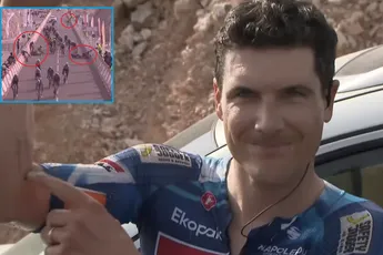 Evenepoel en De Gendt vol emotie na zege van geliefde Vervaeke, anderen likken wonden na crash in Oman