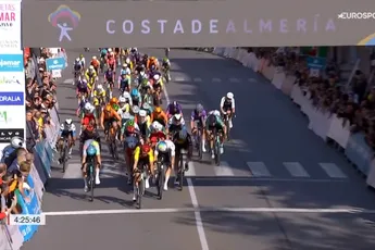 Niet De Lie maar Fretin is verrassend de snelste in sprintfestijn van Clasica de Almeria